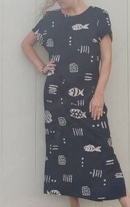 Teddi Navajo Print Midi Dress NWT Sz 10